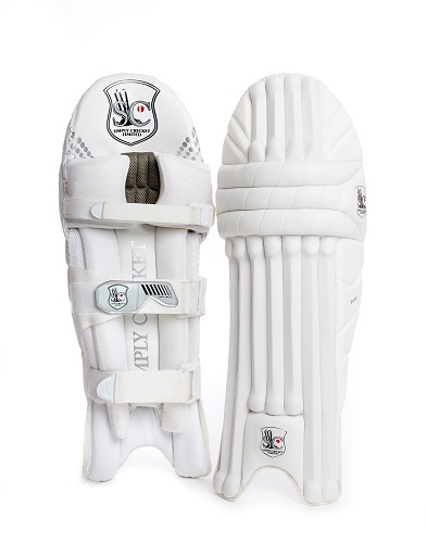 Simply Cricket Test Pads (front and back)